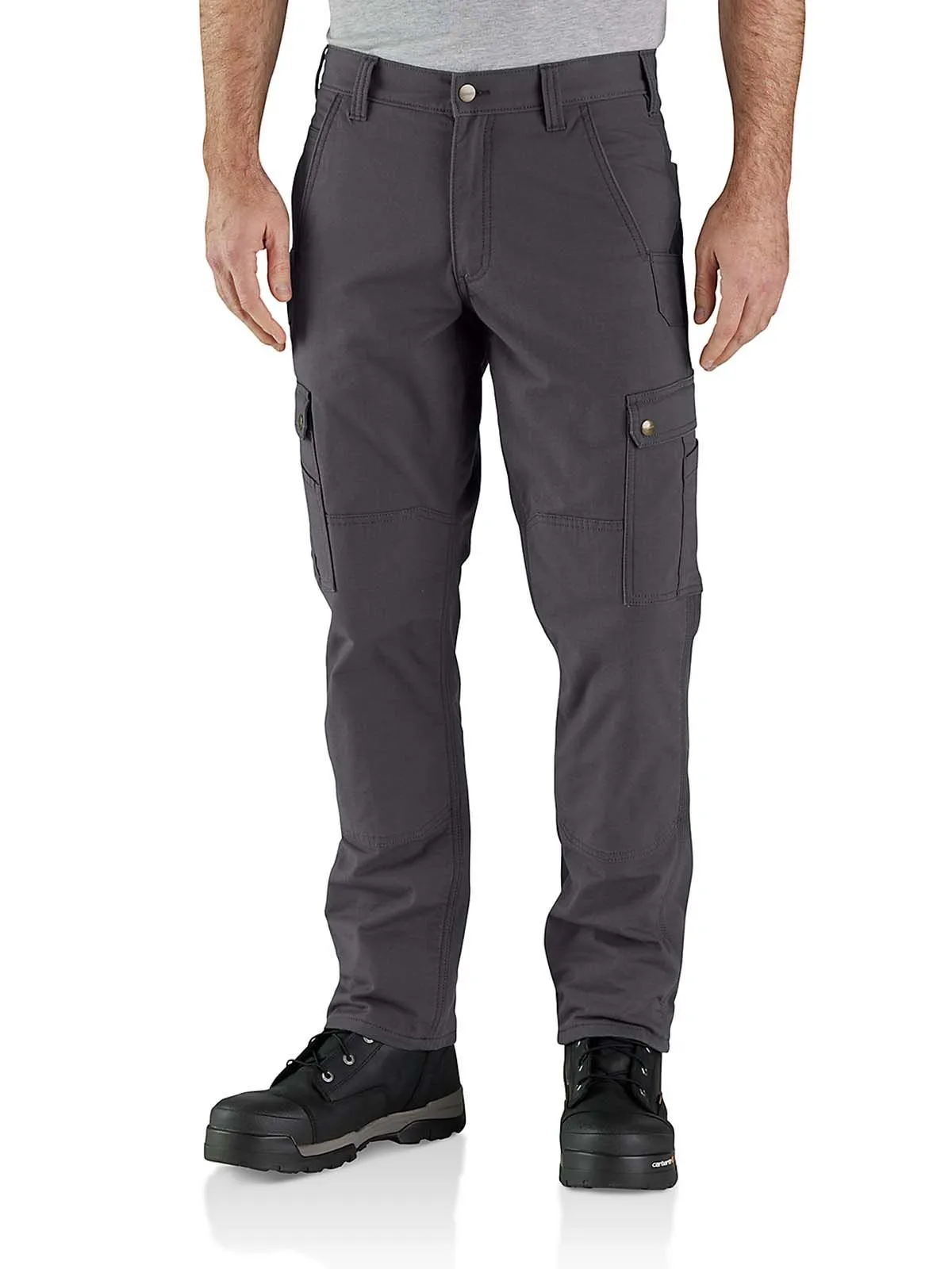 105491&#x20;Work&#x20;Trousers&#x20;Cargo&#x20;Ripstop&#x20;Fleece&#x20;Lined&#x20;Carhartt&#x20;-&#x20;Shadow&#x20;-&#x20;W32&#x2F;L32