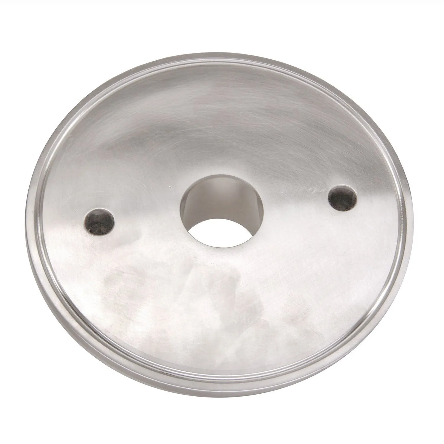 6" Tri Clamp Lid w/ 6" TC x 1.5" TC x (2) 1/4" FNPT Stainless Steel 304