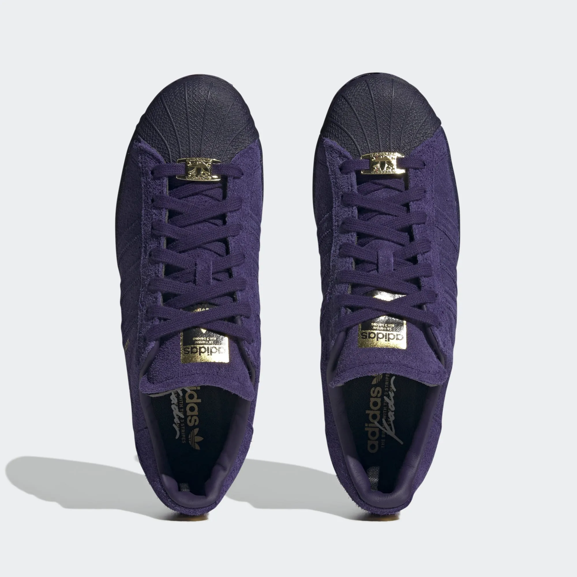 Adidas Kader Superstar ADV - Dark Purple/Gold Metallic