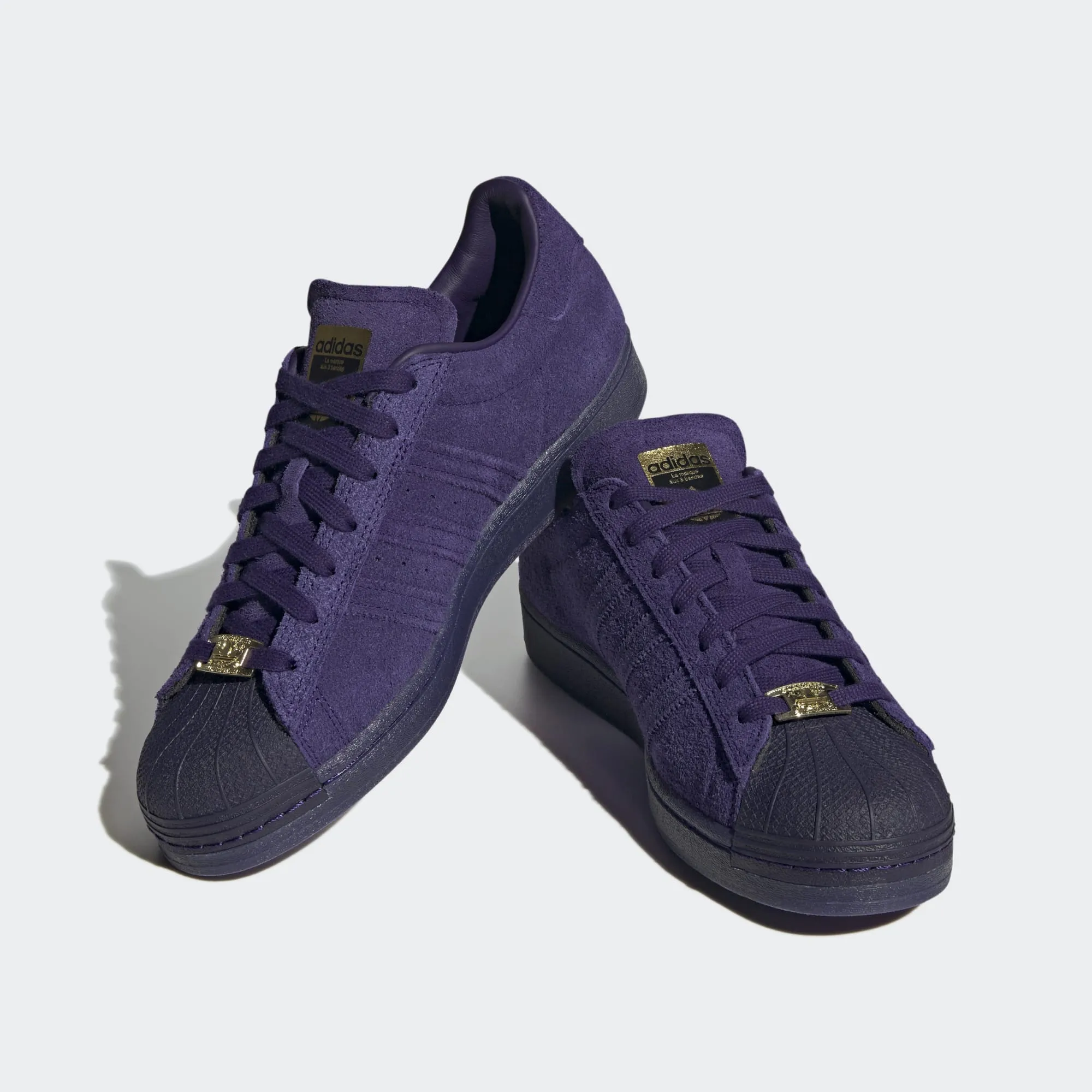 Adidas Kader Superstar ADV - Dark Purple/Gold Metallic