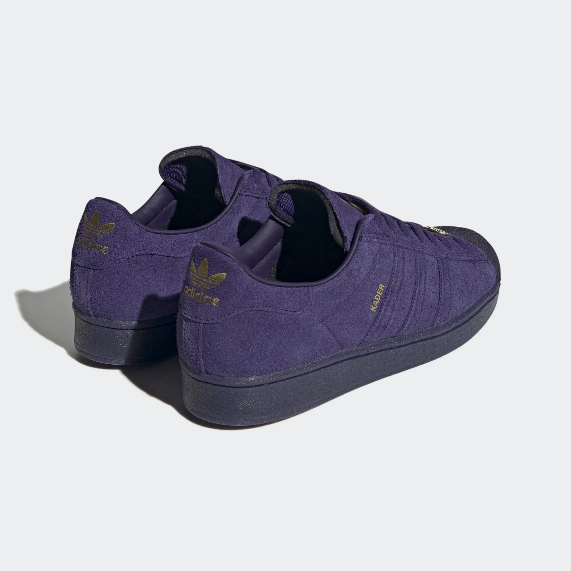 Adidas Kader Superstar ADV - Dark Purple/Gold Metallic