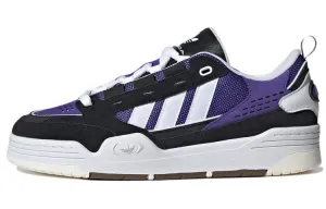 Adidas Originals Adi2000 Skateboarding Unisex Sneakers, Black/White/Purple