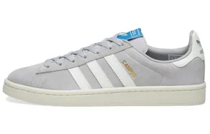 Adidas Originals Campus Skateboarding Unisex Sneakers B37846, Light Grey/White