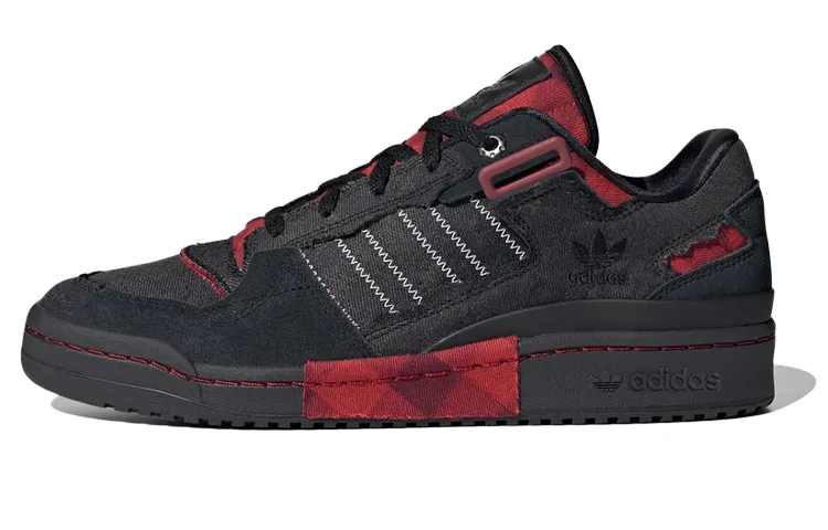 Adidas Originals Forum Skateboarding Unisex HQ8417 sneakers, black/red