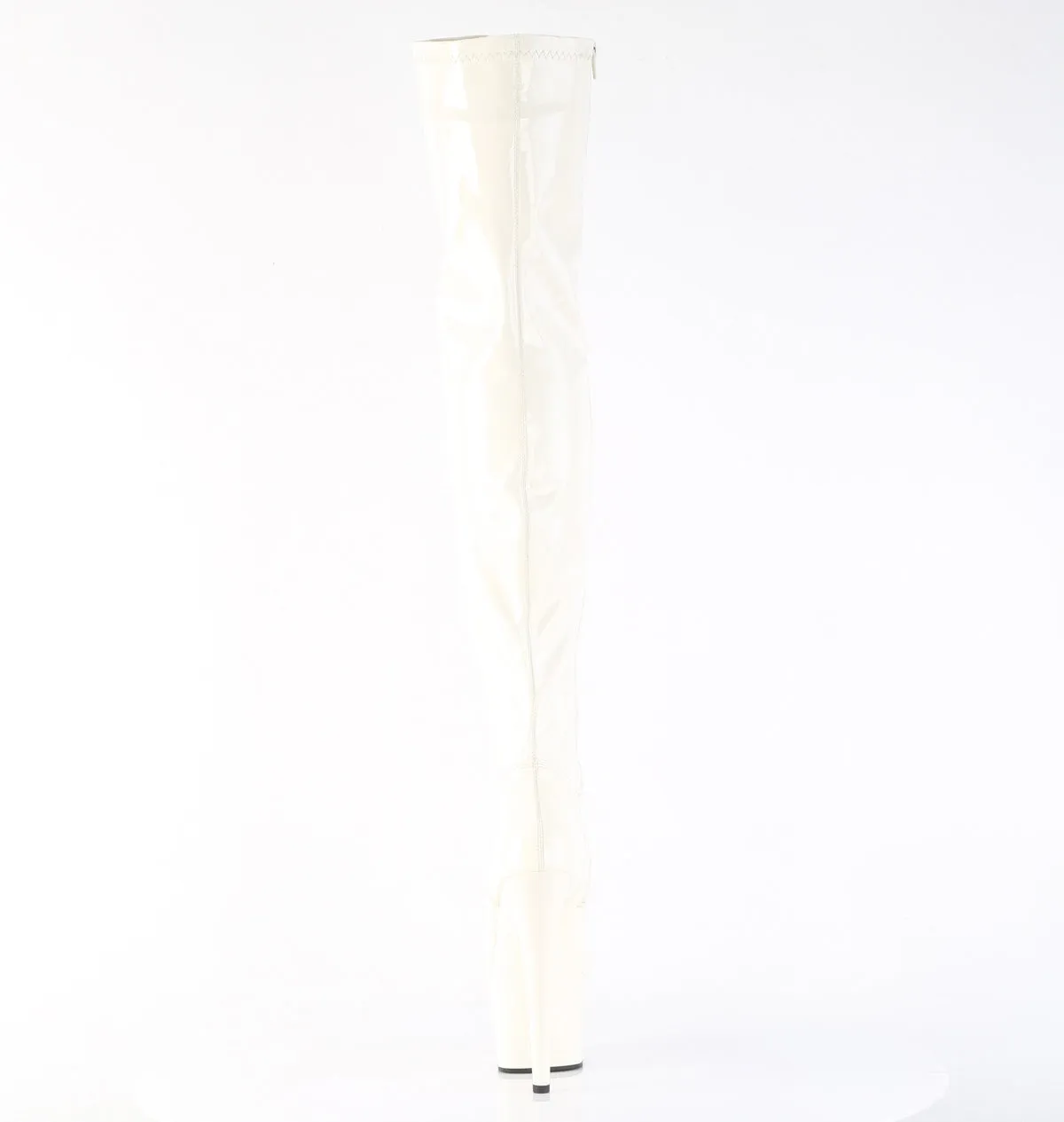 Adore-3000 Thigh High Platform Boots Off-White