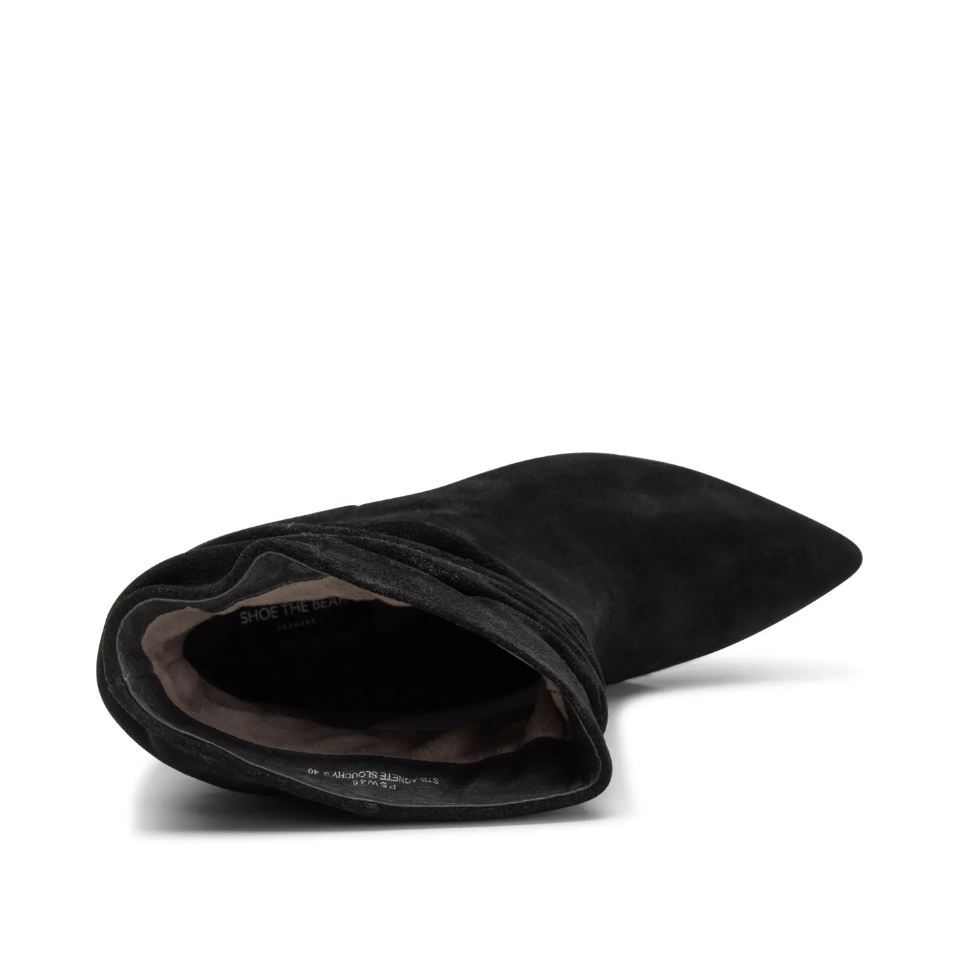 Agnete boot suede - BLACK