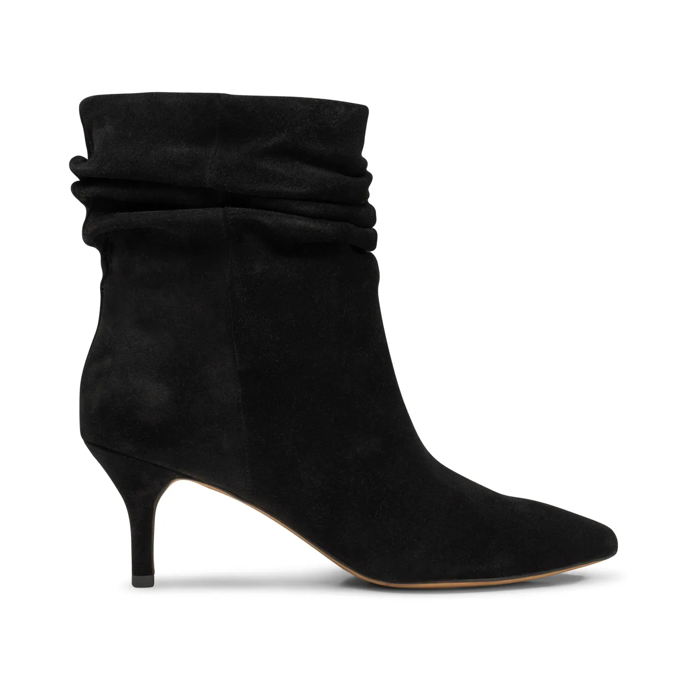 Agnete boot suede - BLACK