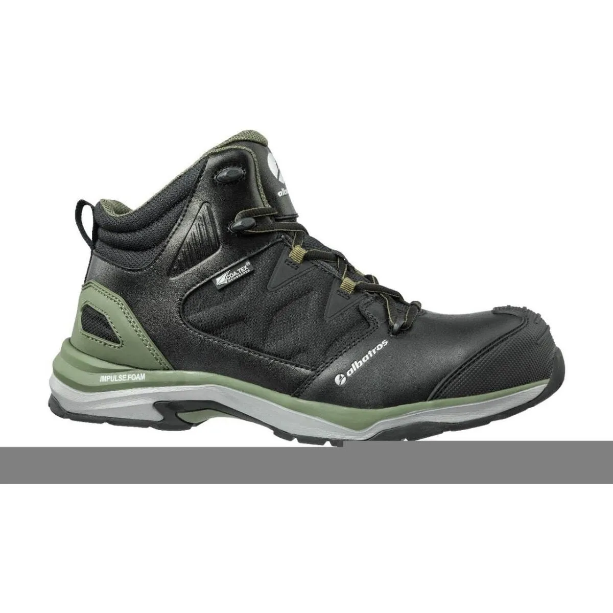 Albatros Ultratrail Olive CTX S3 Trainer Safety Boots Mens