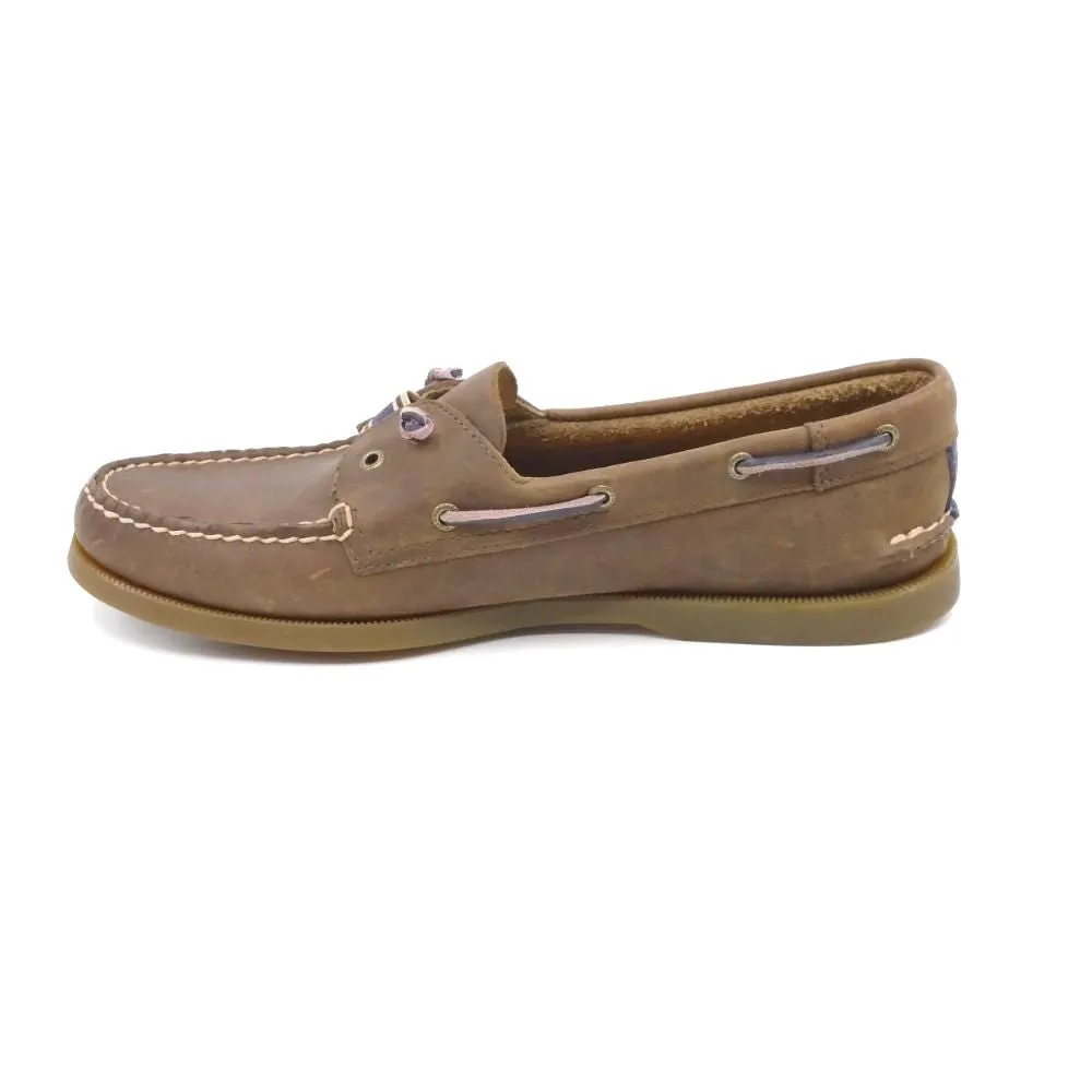 Angelfish Brown Leather Sperry I-1-108707