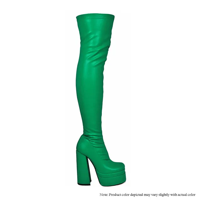 Ari - Green {Order 1/2 Size Larger}