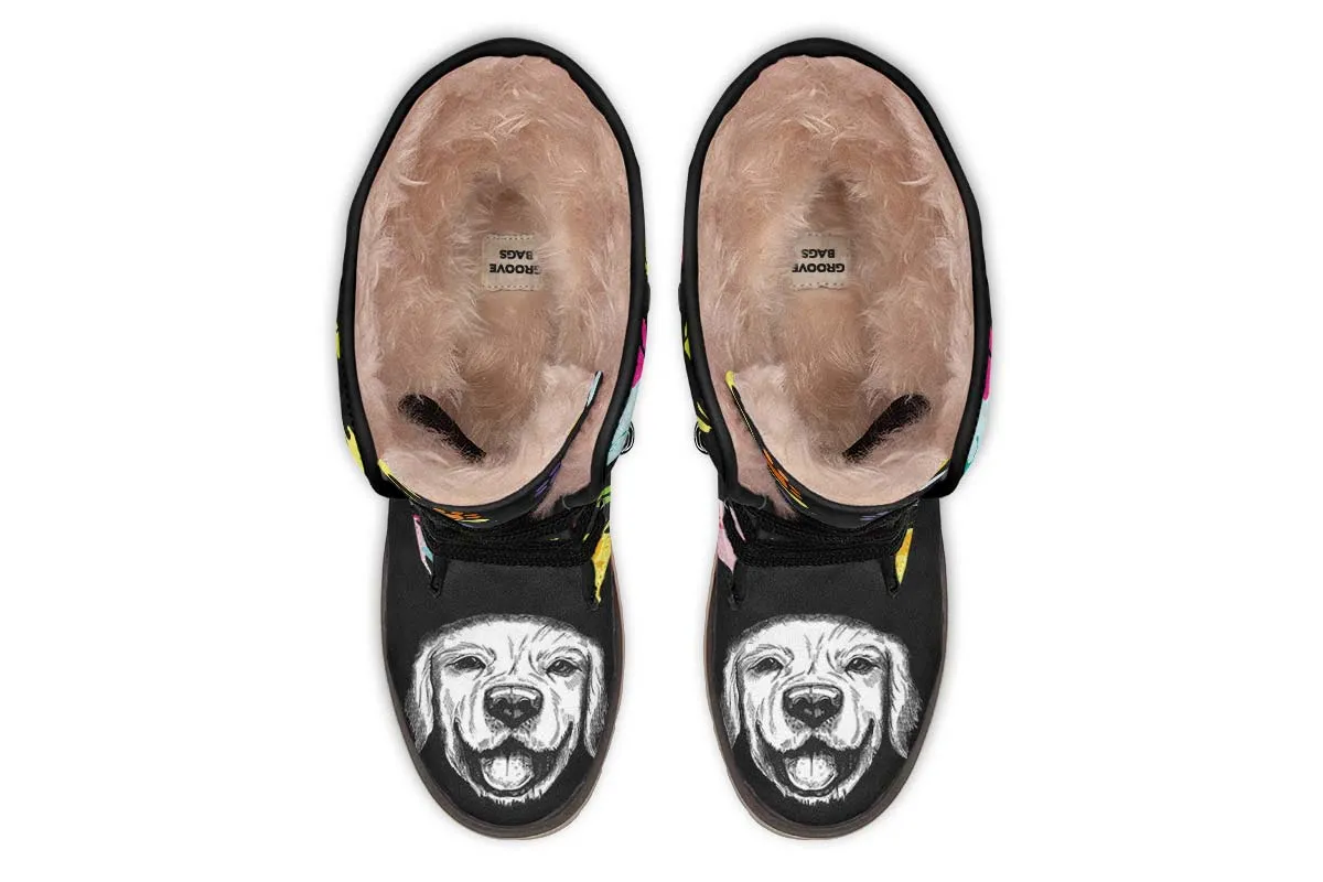 Artsy Labrador Polar Vibe Boots