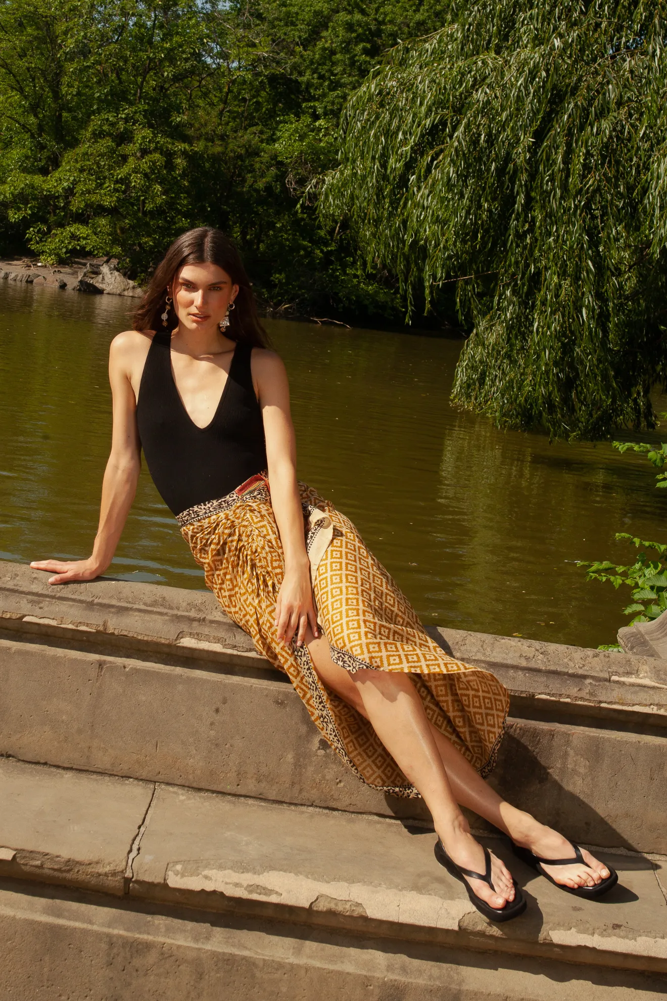 Ashi II Pareo Skirt