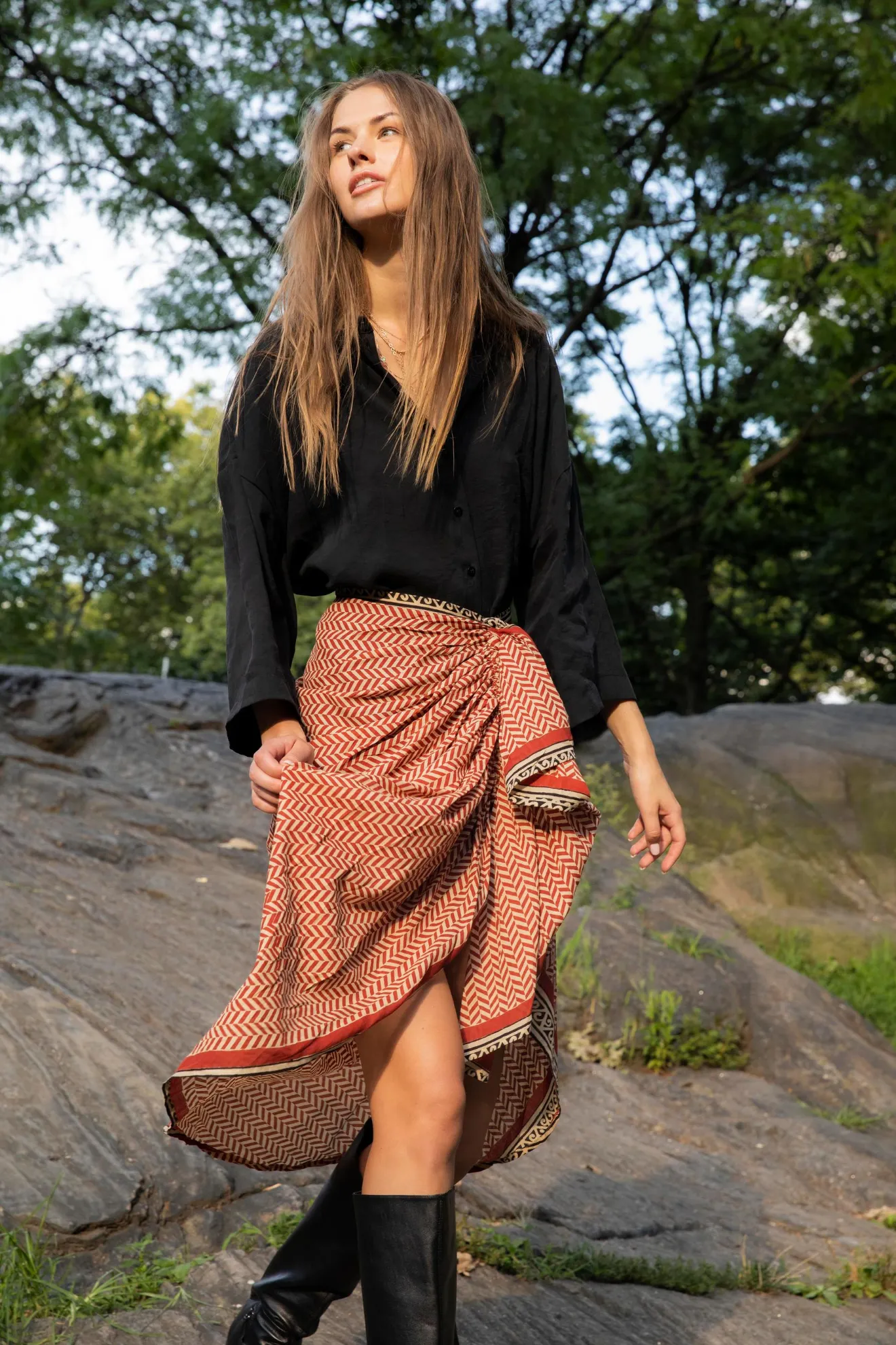 Ashi Pareo Skirt