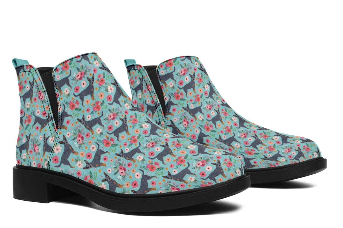 Australian Cattle Dog Flower Neat Vibe Boots