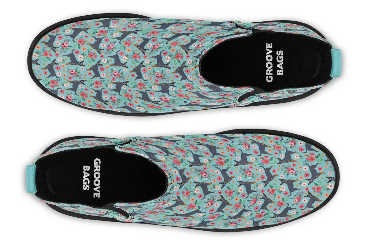 Australian Cattle Dog Flower Neat Vibe Boots