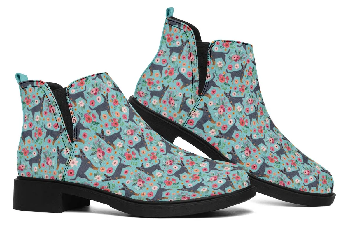Australian Cattle Dog Flower Neat Vibe Boots
