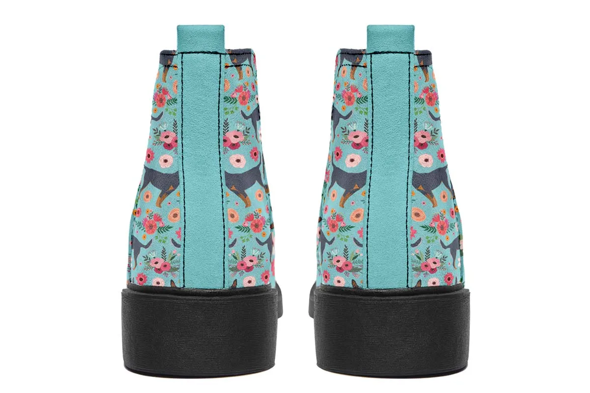 Australian Cattle Dog Flower Neat Vibe Boots