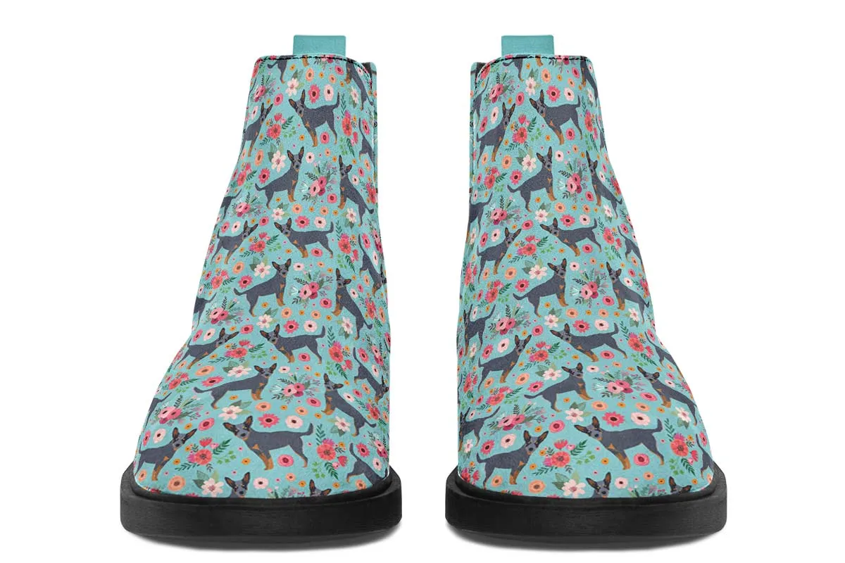 Australian Cattle Dog Flower Neat Vibe Boots