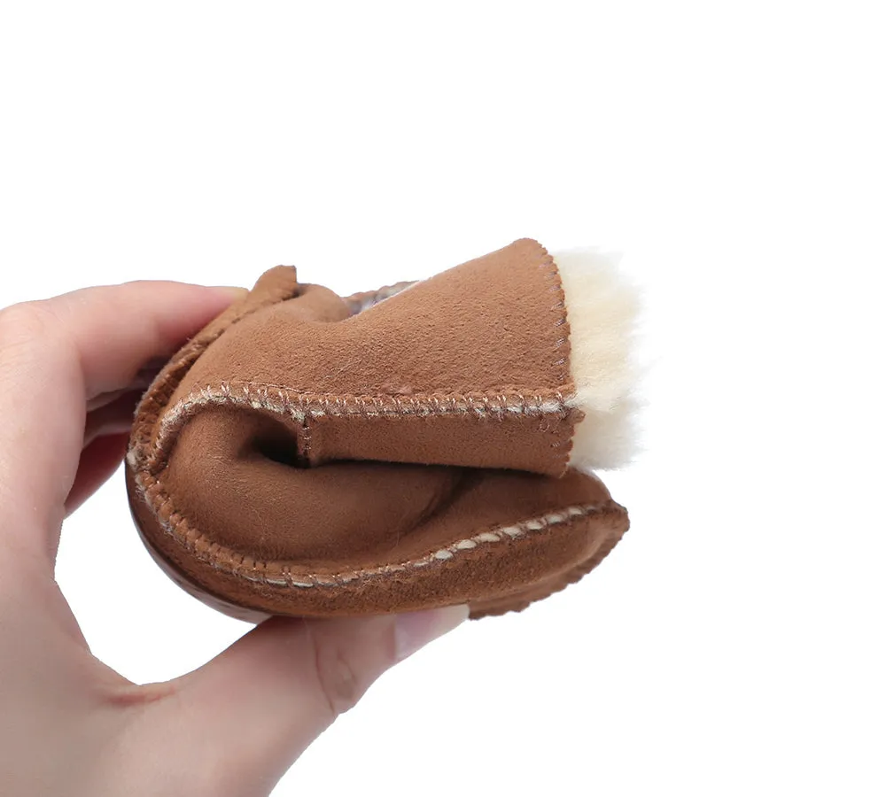 AUSTRALIAN SHEPHERD® UGG Australian Sheepskin Baby Bootie Gift Box Eliana