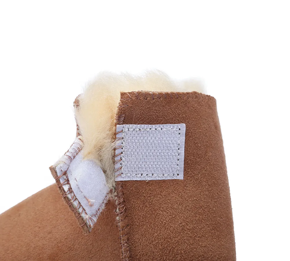 AUSTRALIAN SHEPHERD® UGG Australian Sheepskin Baby Bootie Gift Box Eliana