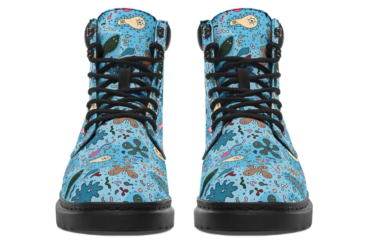 Bacteria Pattern Classic Vibe Boots
