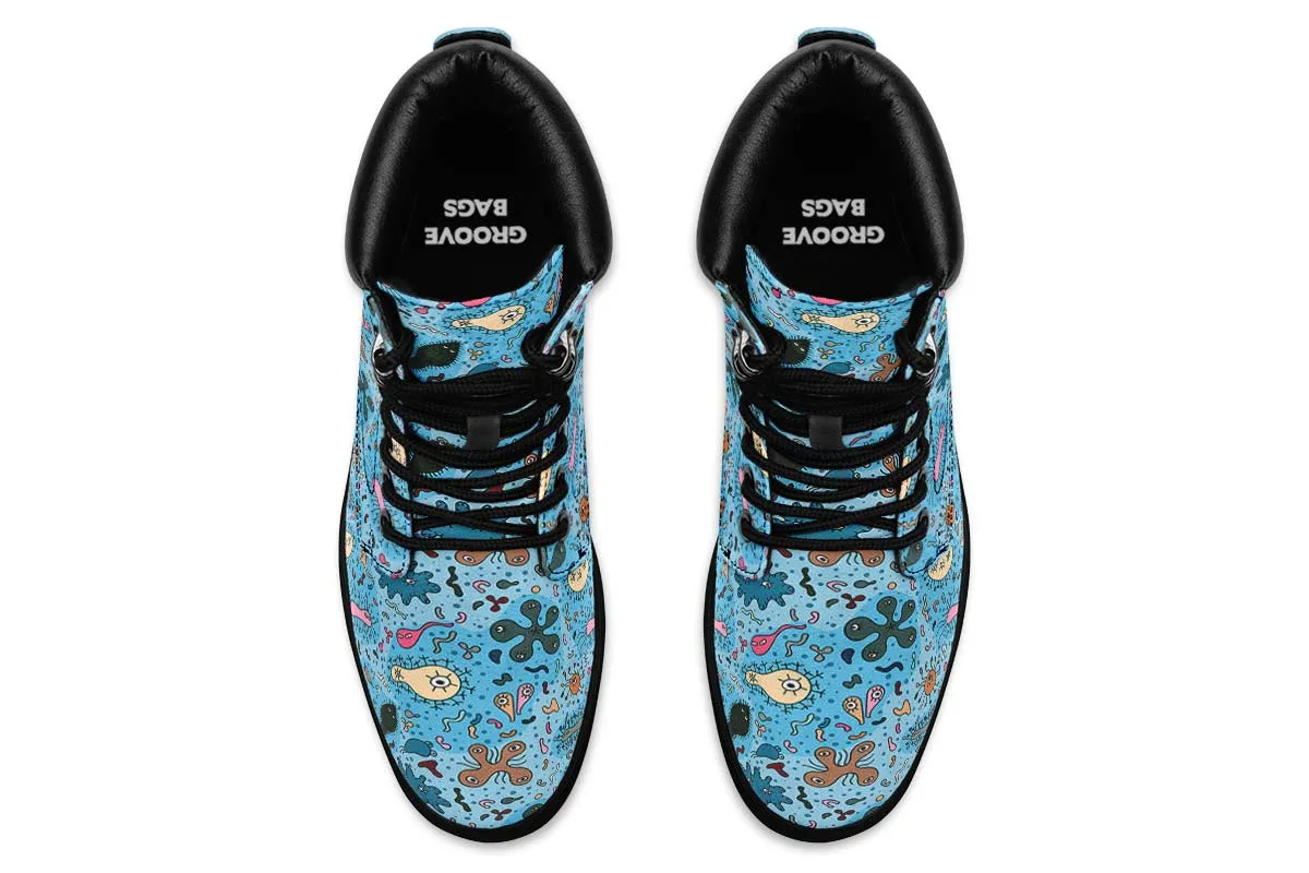 Bacteria Pattern Classic Vibe Boots