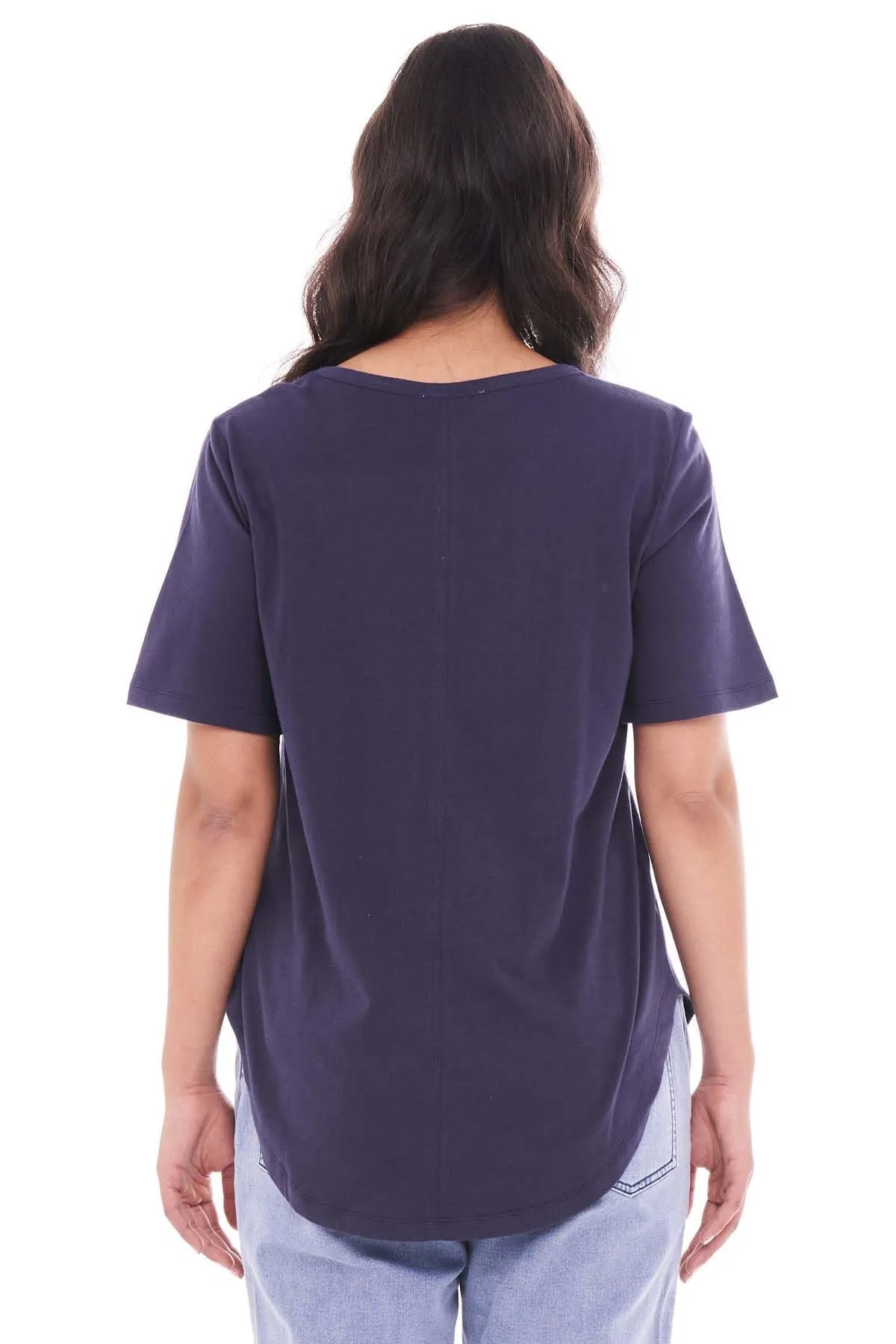 Betty Basics Ariana Tee in Navy