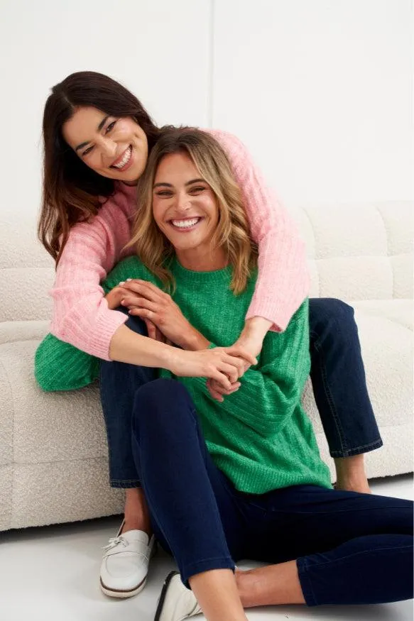 Betty Basics Kayla Knit Jumper Apple