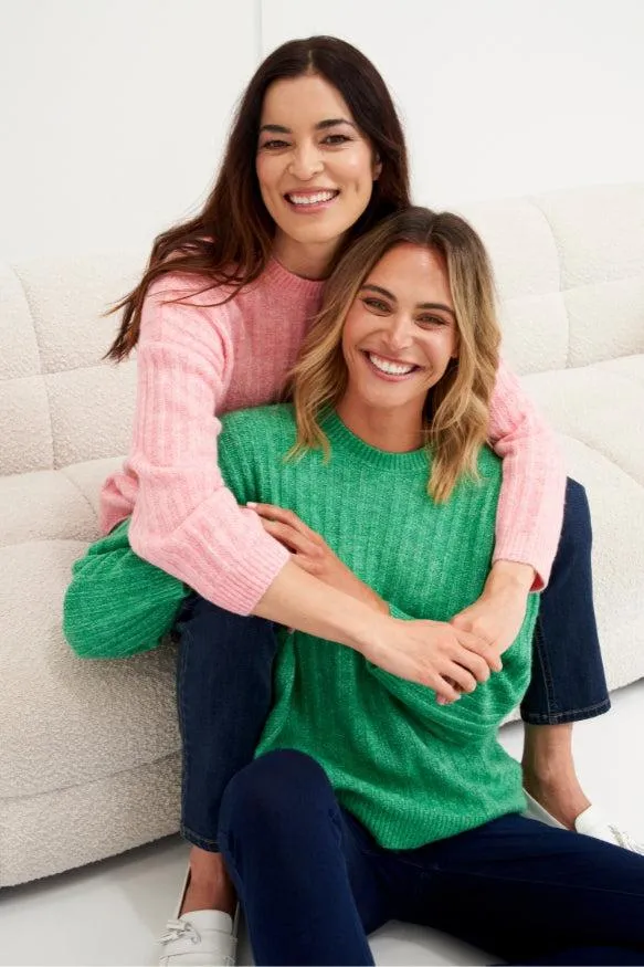 Betty Basics Kayla Knit Jumper Apple