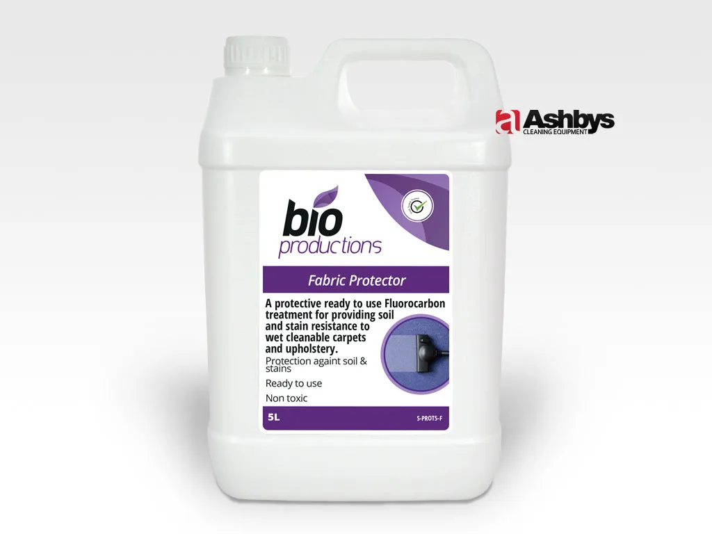 Bio Productions Fabric Protector STAPROT5 5 Ltr - for Carpet & Upholstery Stain Protection (Water Based)
