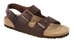 Birkenstock Milano Habana Oiled Leather Made In Germany