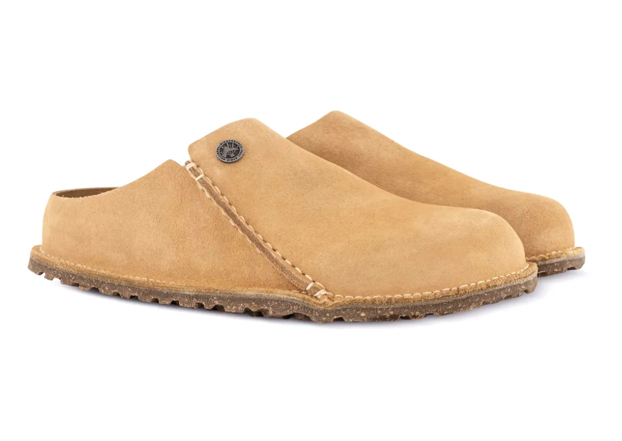Birkenstock Zermatt Premium Suede Clay Clog Removable Footbed Made In Germany