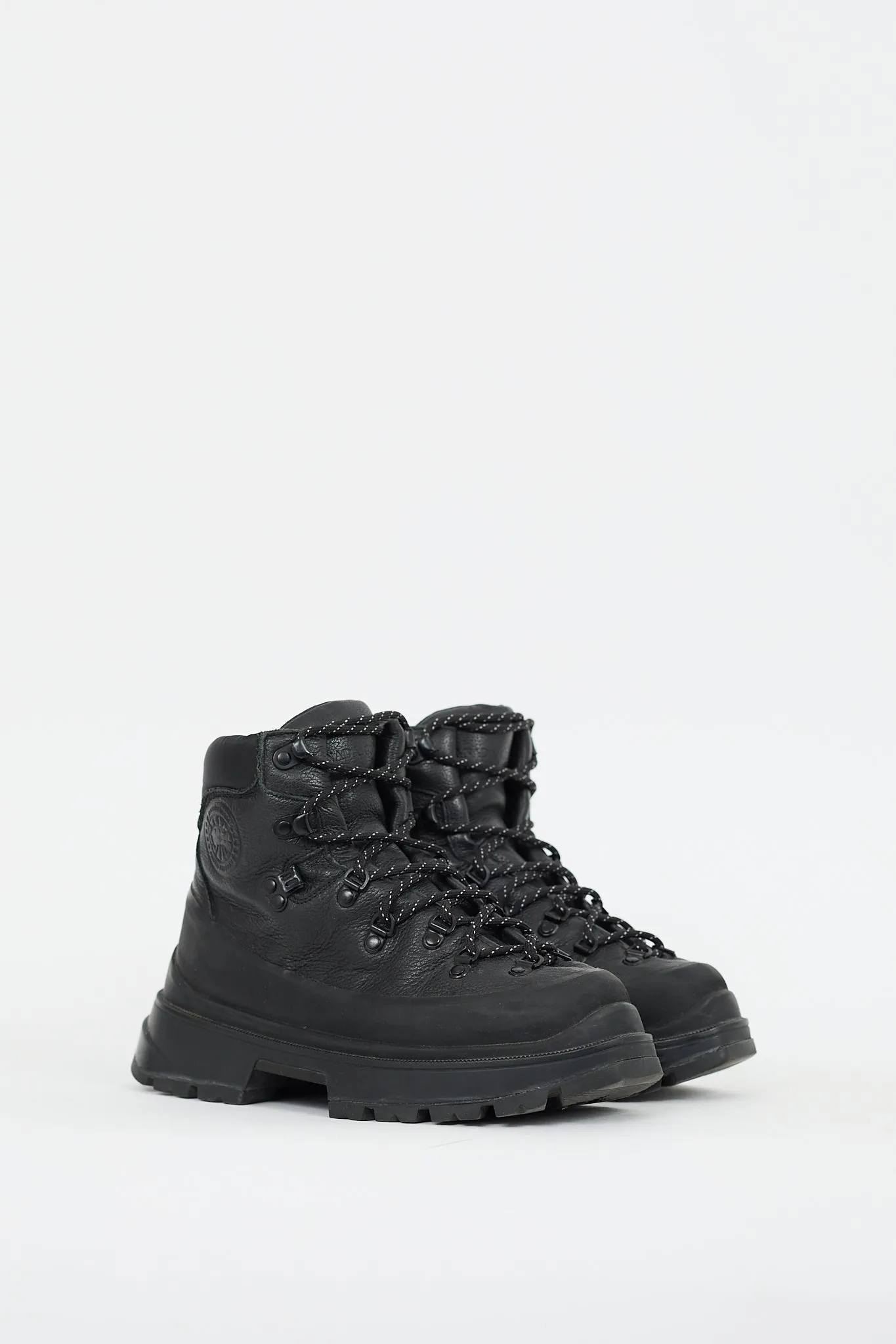 Black Leather Journey Hiking Boot