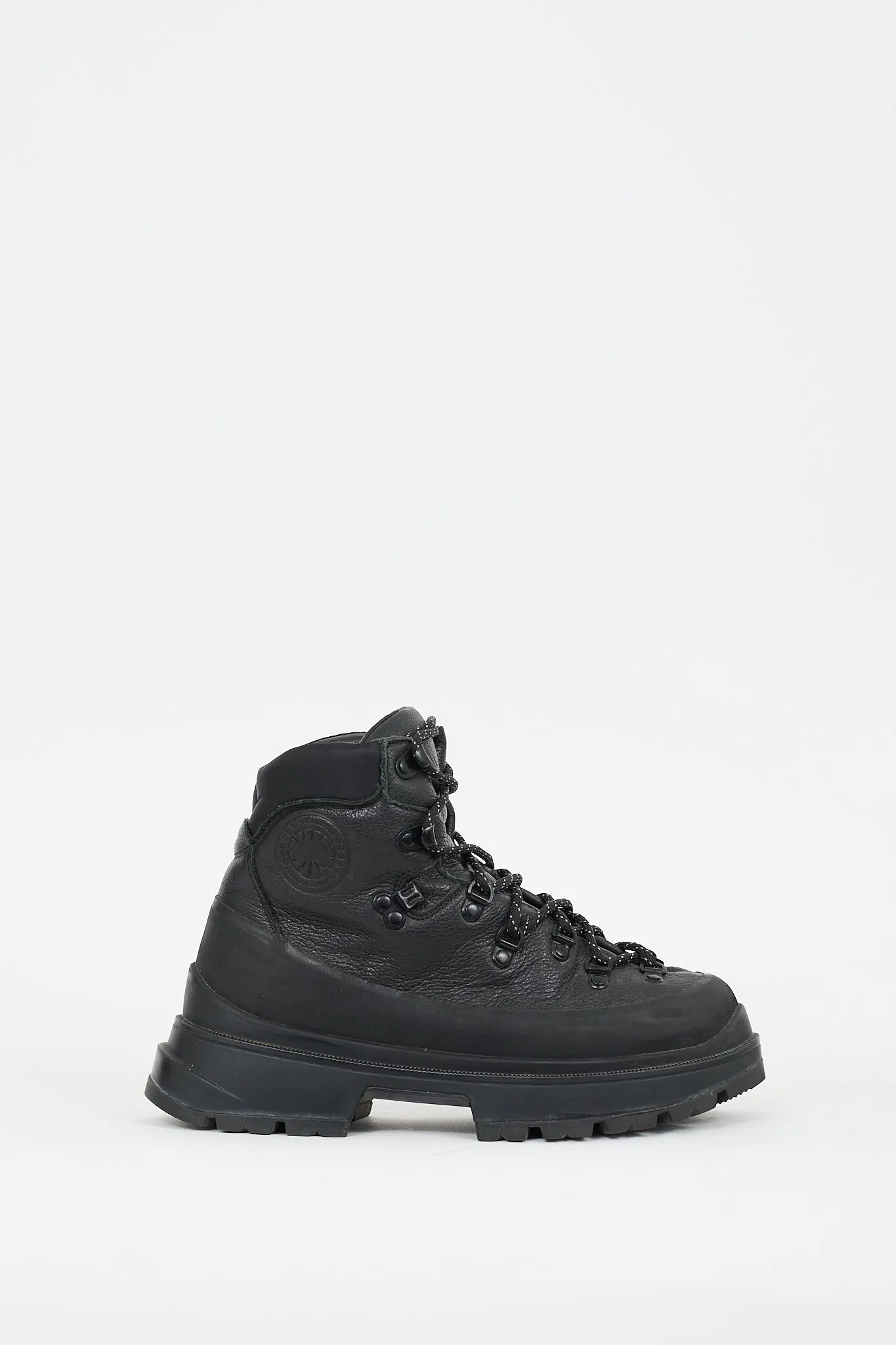 Black Leather Journey Hiking Boot