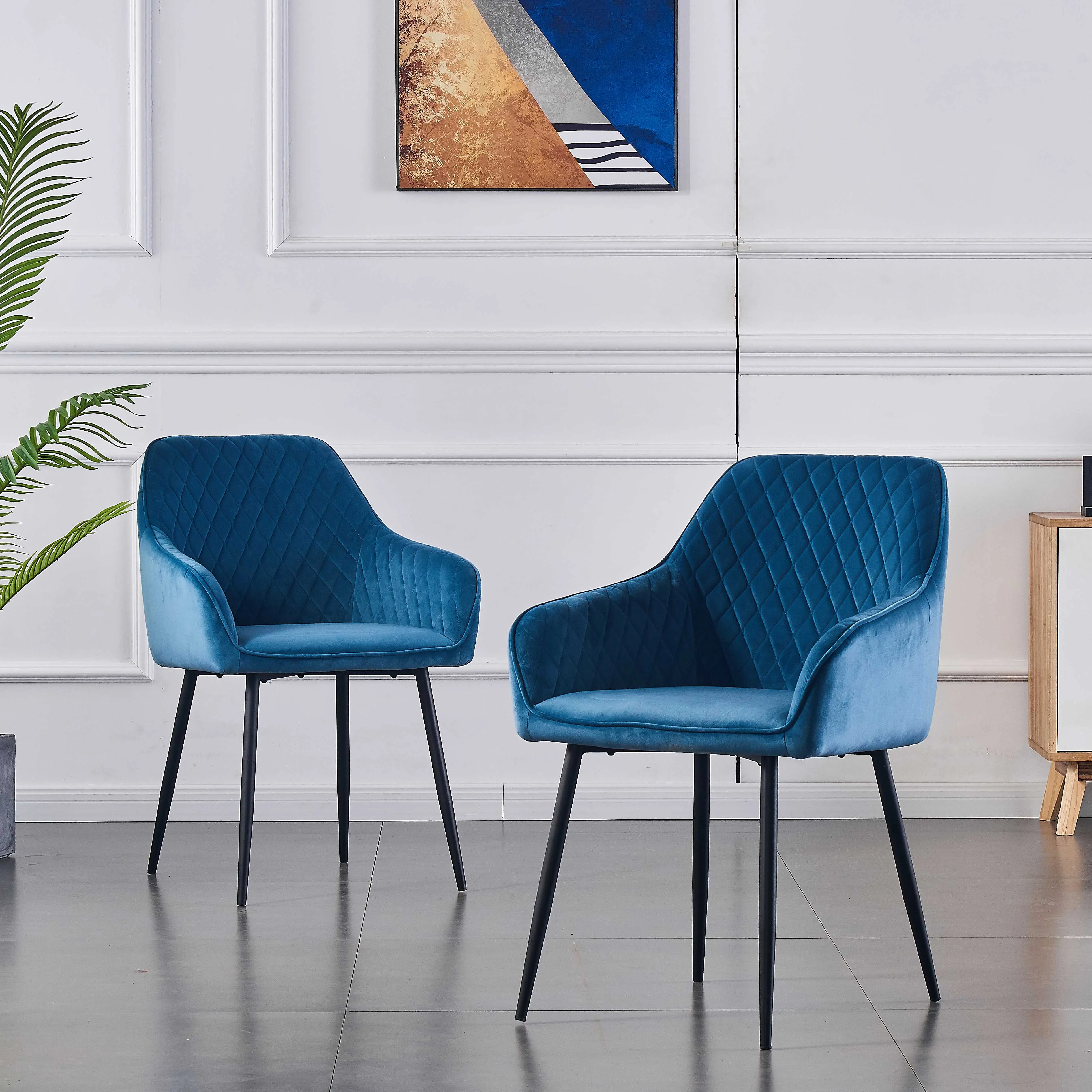 Bronx Dining Chair - High arm rest - set of 2