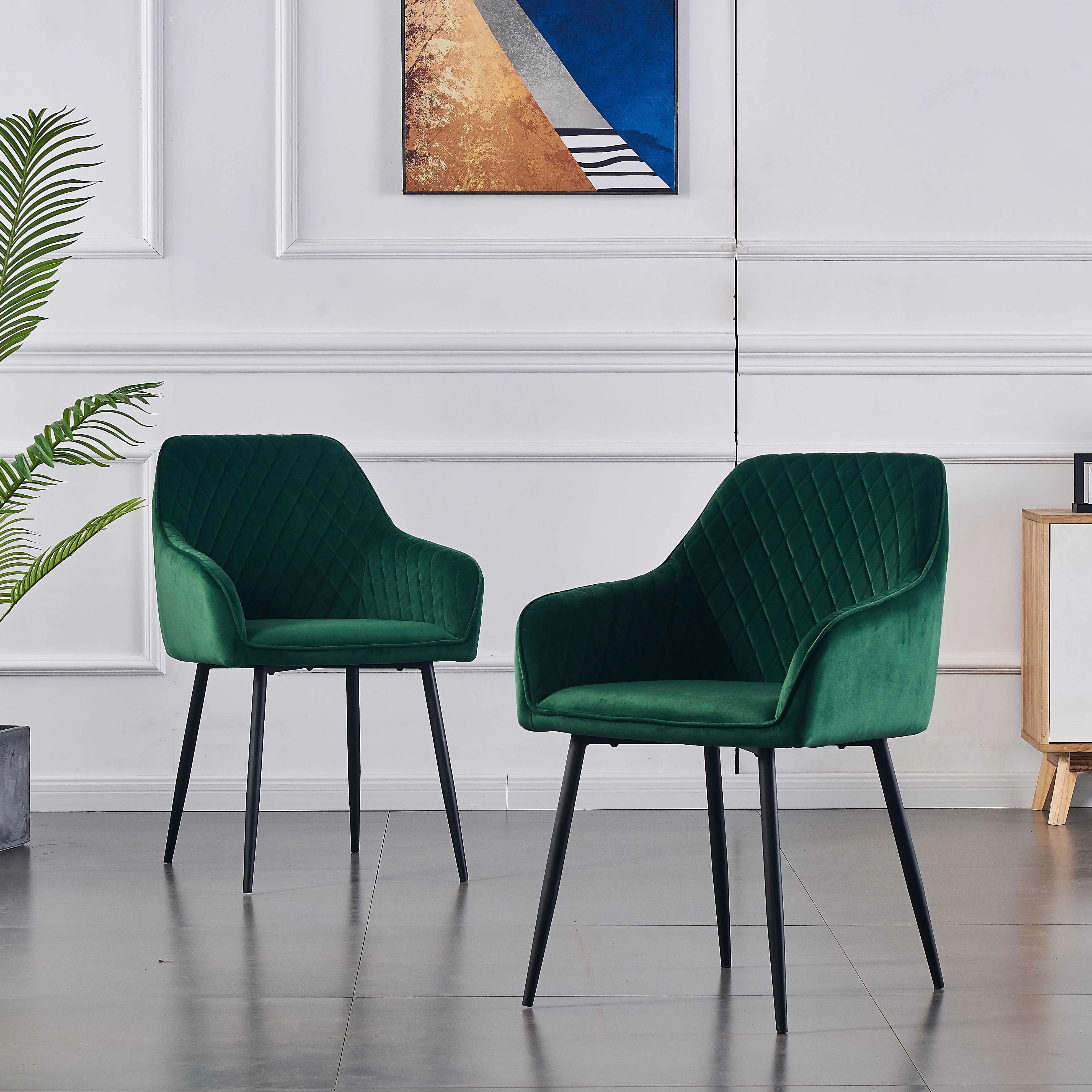 Bronx Dining Chair - High arm rest - set of 2