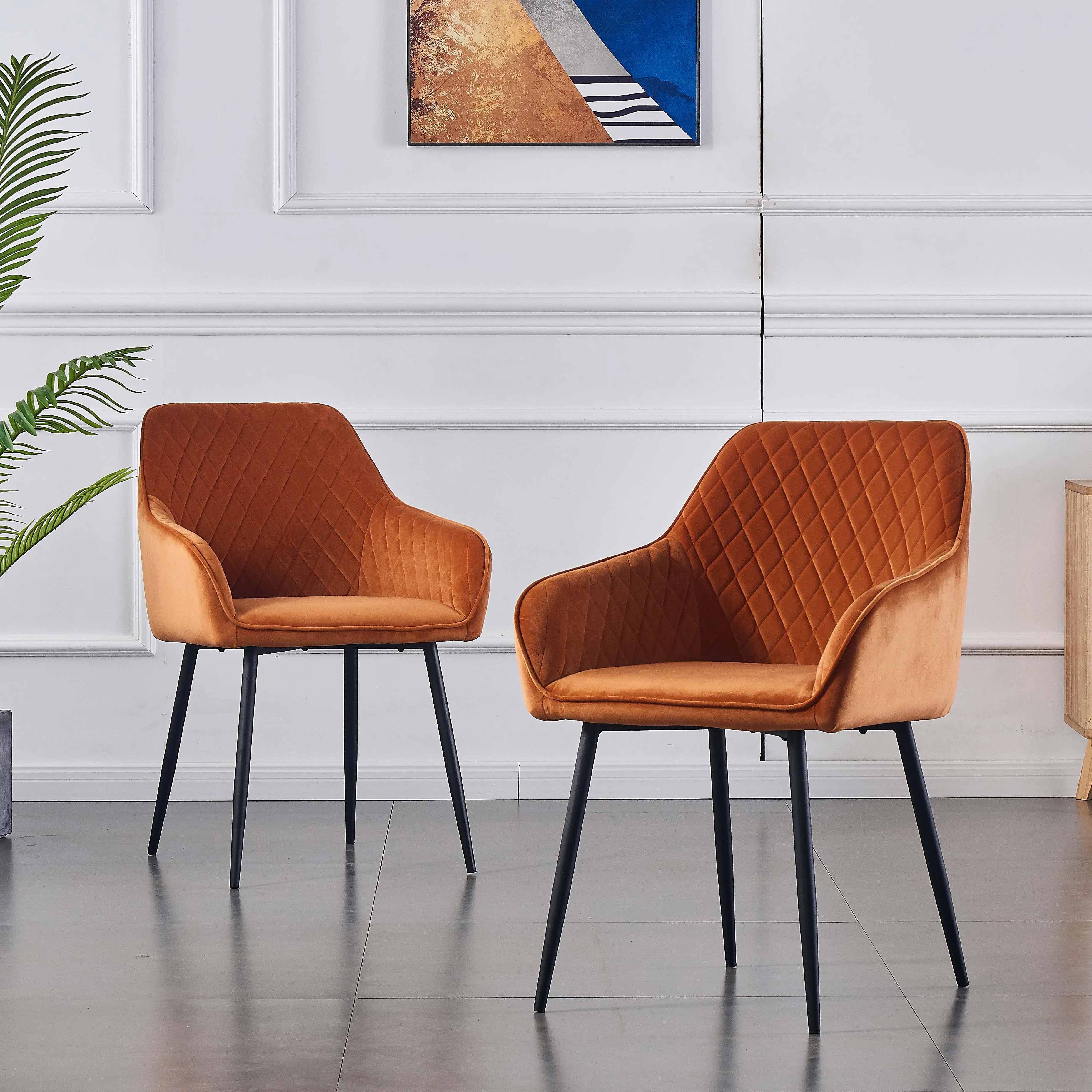 Bronx Dining Chair - High arm rest - set of 2