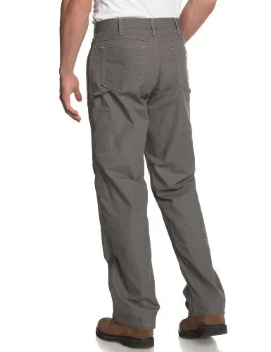 Carhartt Men's Loose Fit Canvas Carpenter Five Pocket B159,Charcoal,33 x 32