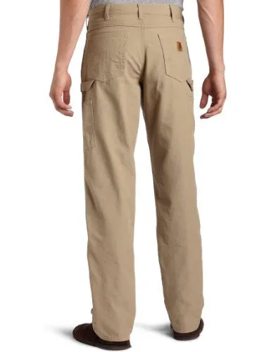 Carhartt Men's Loose Fit Canvas Carpenter Five Pocket B159,Goldenkhaki,32 x 32