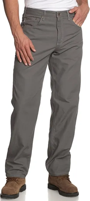 Carhartt Men's Loose Fit Five Pocket Canvas Carpenter Pant B159, Charcoal, 30W X 32L