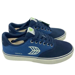 Cariuma Skateboarding Naioca Pro Navy / White Skate Shoes (*NO BOX*)