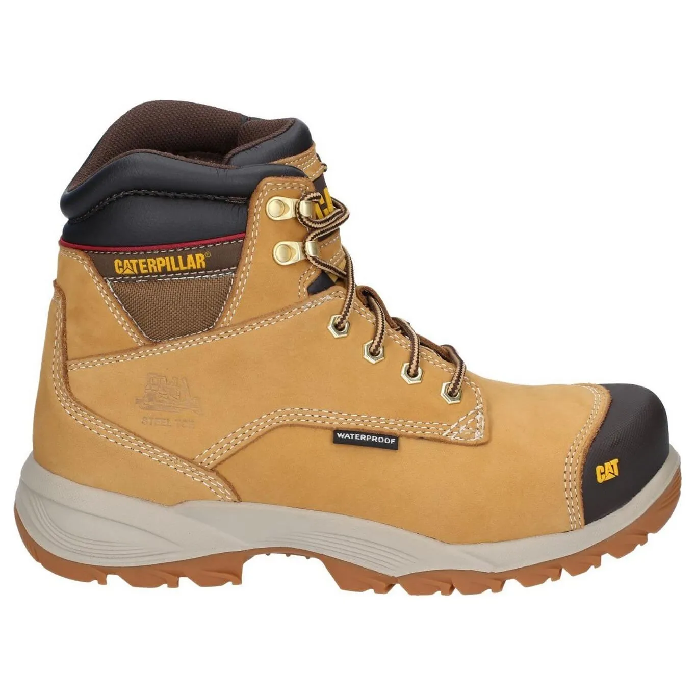 Caterpillar Spiro Waterproof Safety Boots Mens