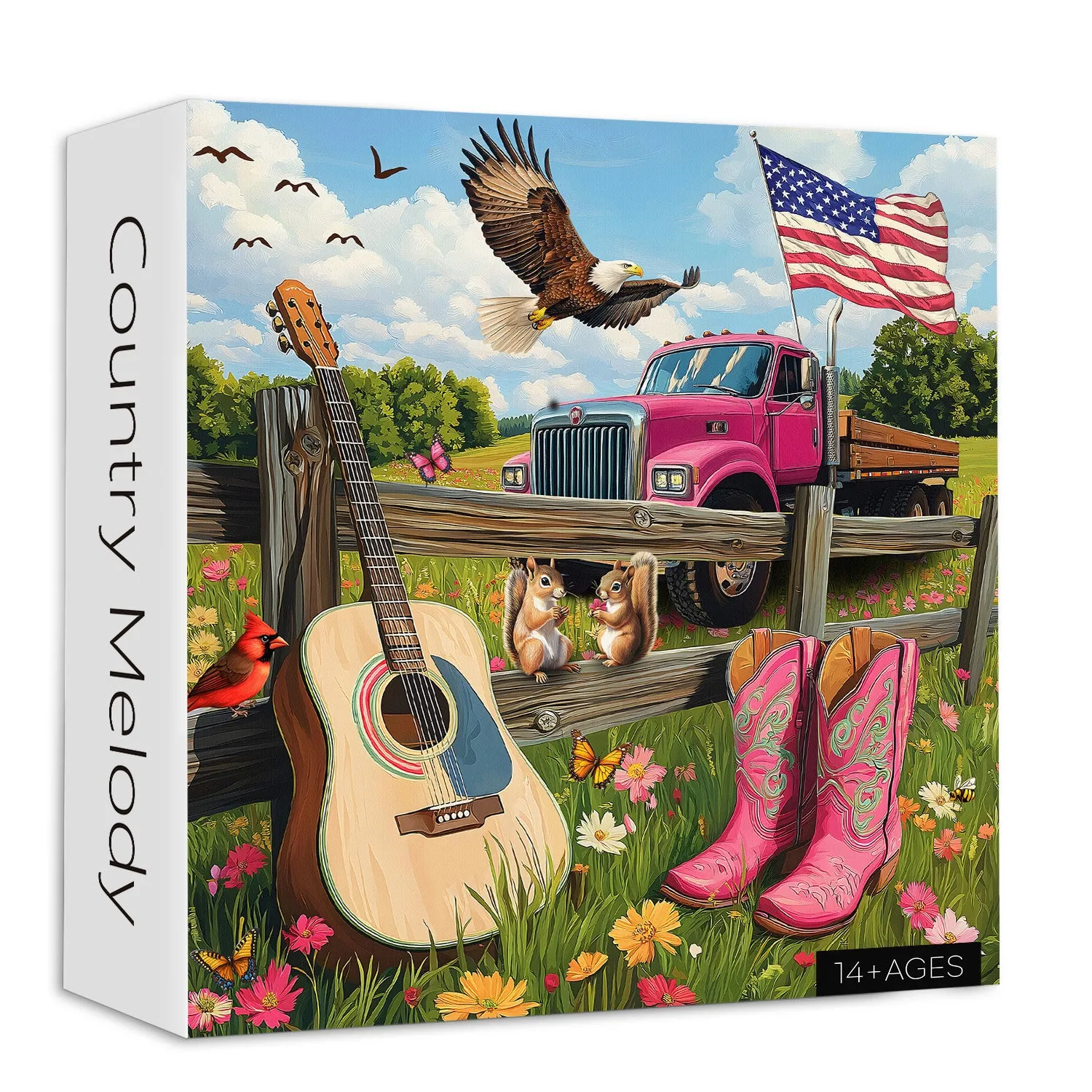 Country Melody Jigsaw Puzzle 1000 Pieces