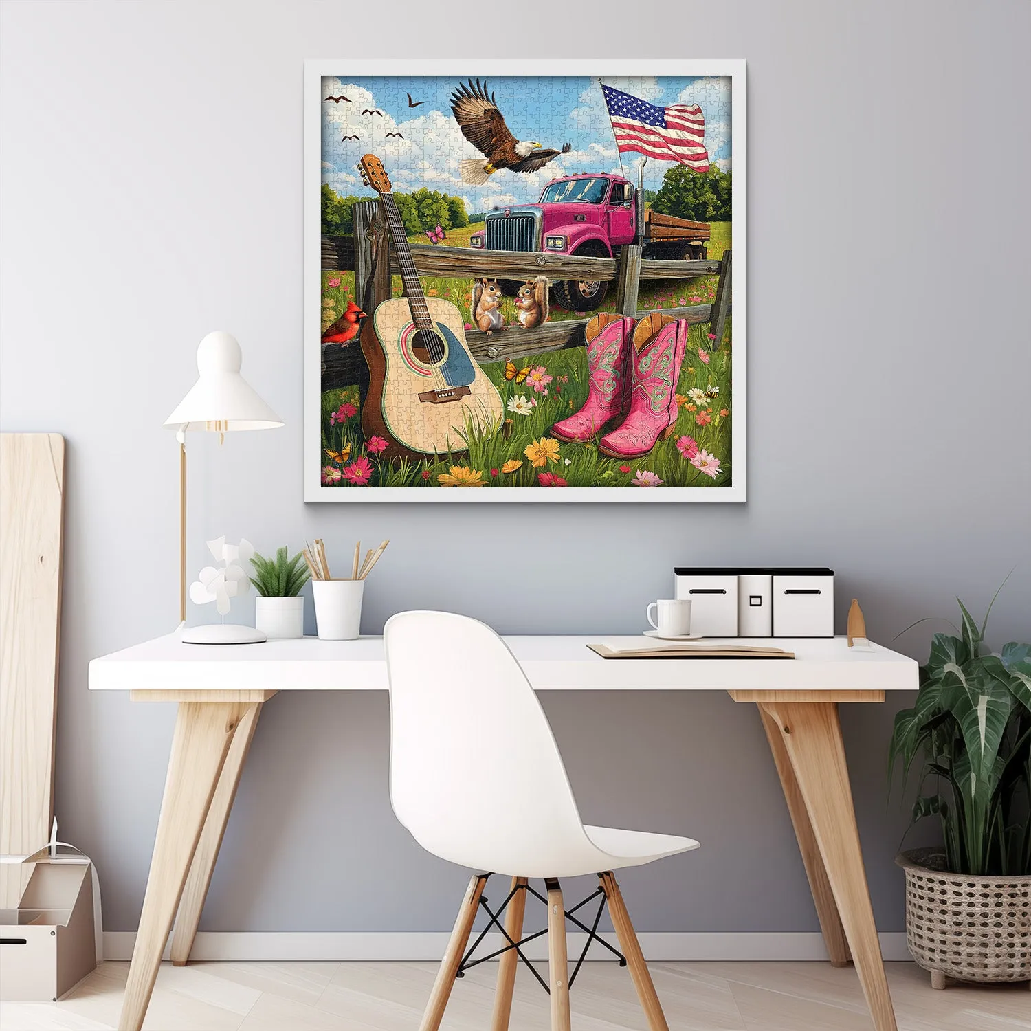 Country Melody Jigsaw Puzzle 1000 Pieces