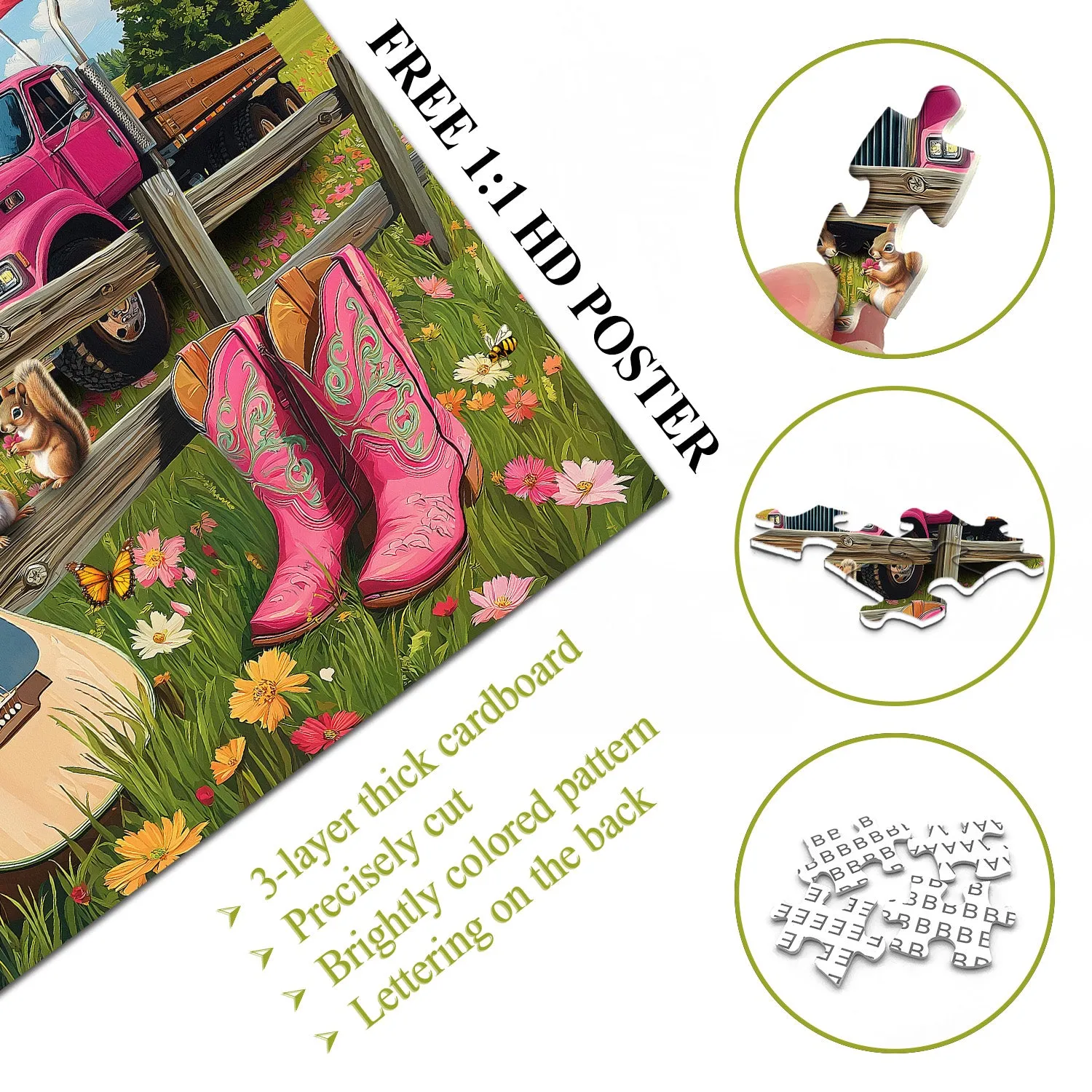 Country Melody Jigsaw Puzzle 1000 Pieces