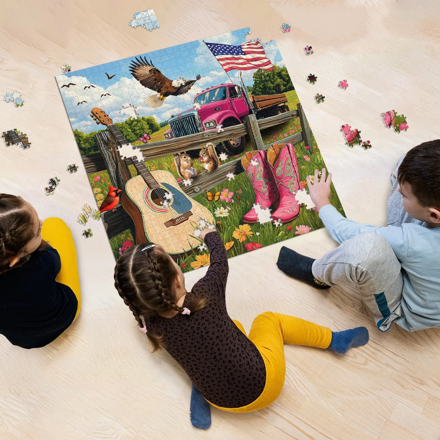 Country Melody Jigsaw Puzzle 1000 Pieces