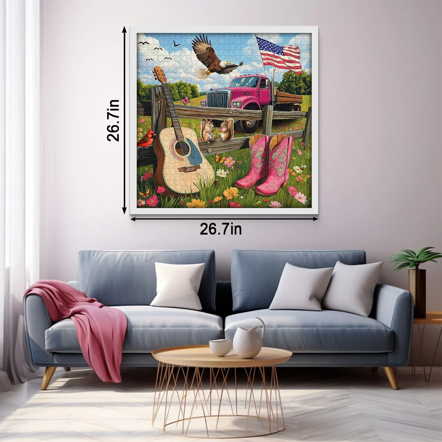 Country Melody Jigsaw Puzzle 1000 Pieces