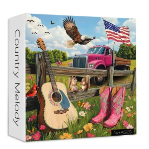 Country Melody Jigsaw Puzzle 1000 Pieces