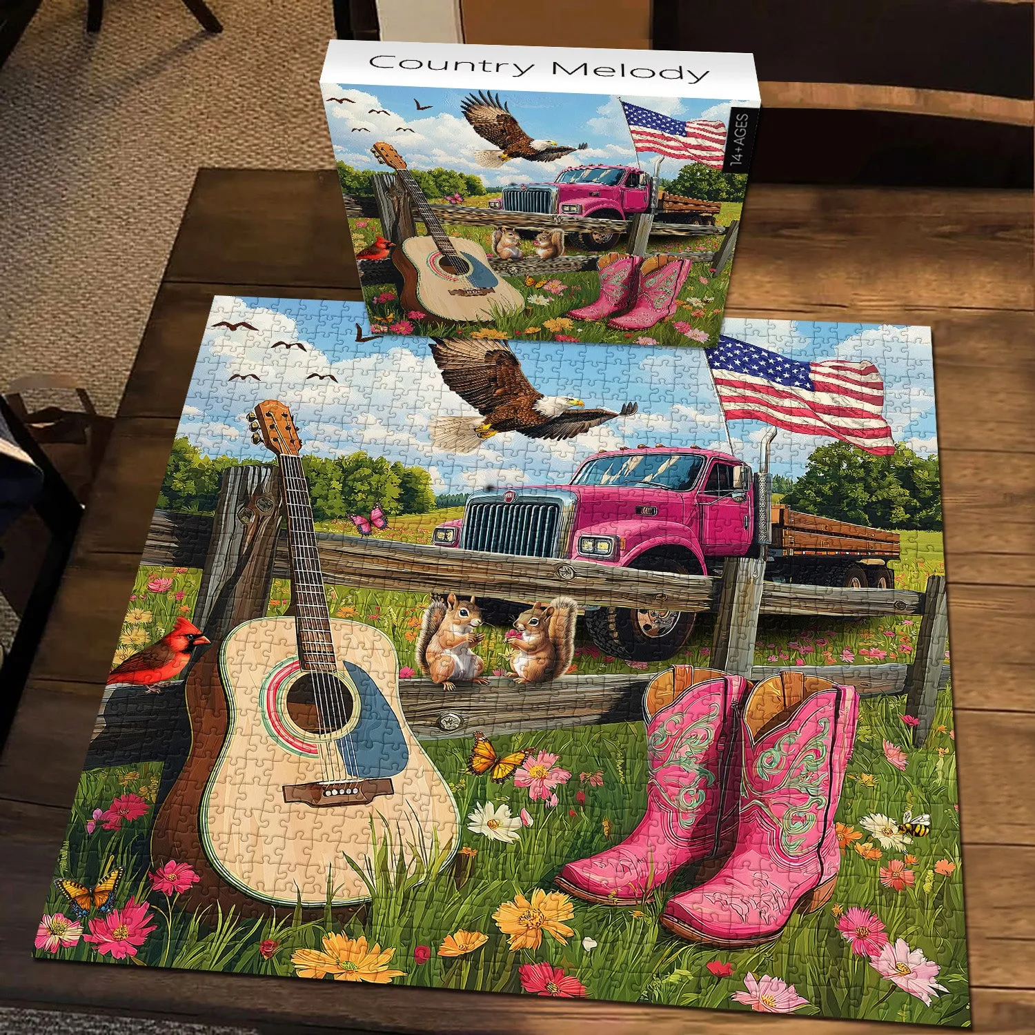 Country Melody Jigsaw Puzzle 1000 Pieces