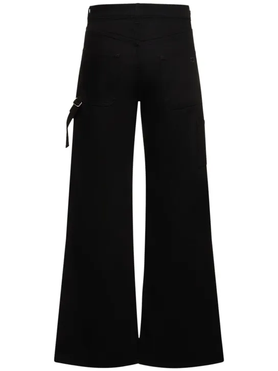 Courreges   Sailor cotton denim jeans 